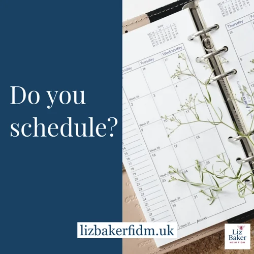 Do You Schedule?